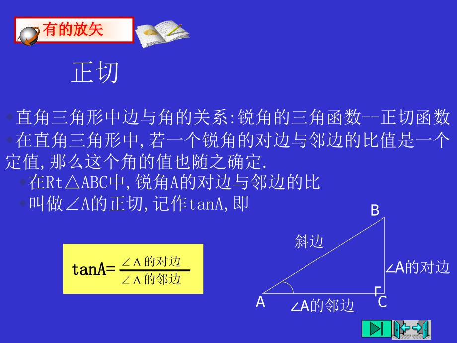 从梯子的倾斜程度谈起（二）锐角三角函数——正弦与余弦_第2页