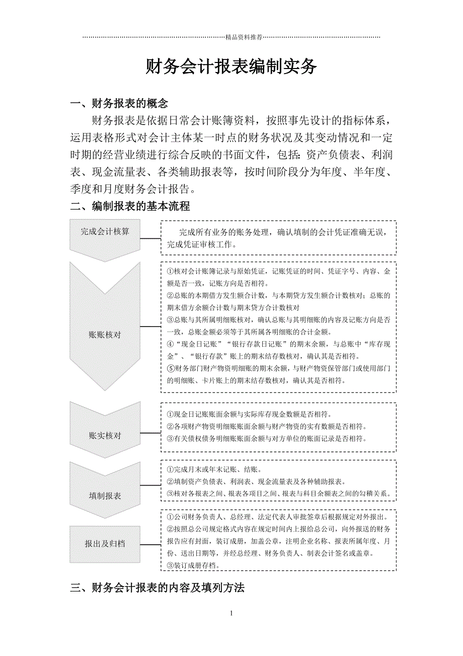 财务会计报表编制实务精编版_第1页