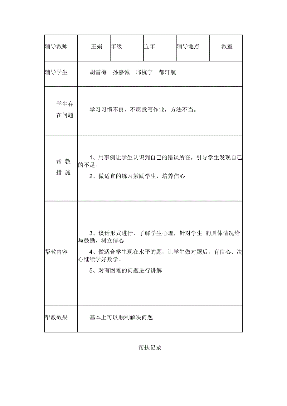 帮扶记录_第5页