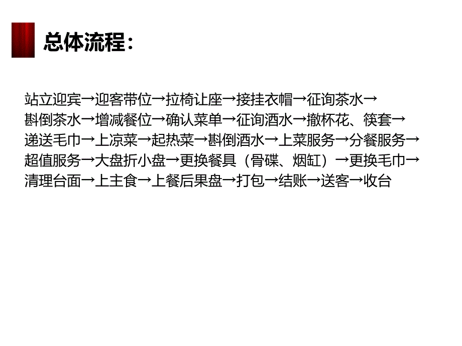 餐厅服务员27步详细服务流程_第2页