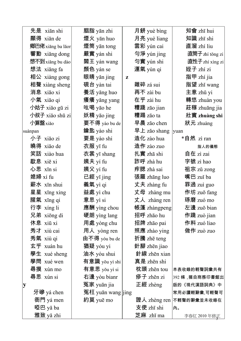 常用轻声修正_第3页