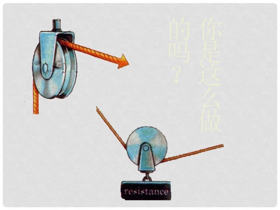 八年级物理下册 11.3《滑轮》课件 教科版_第5页