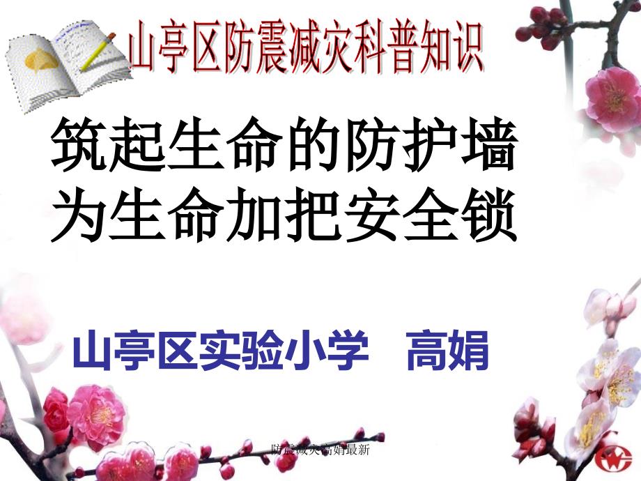 防震减灾高娟最新课件_第3页