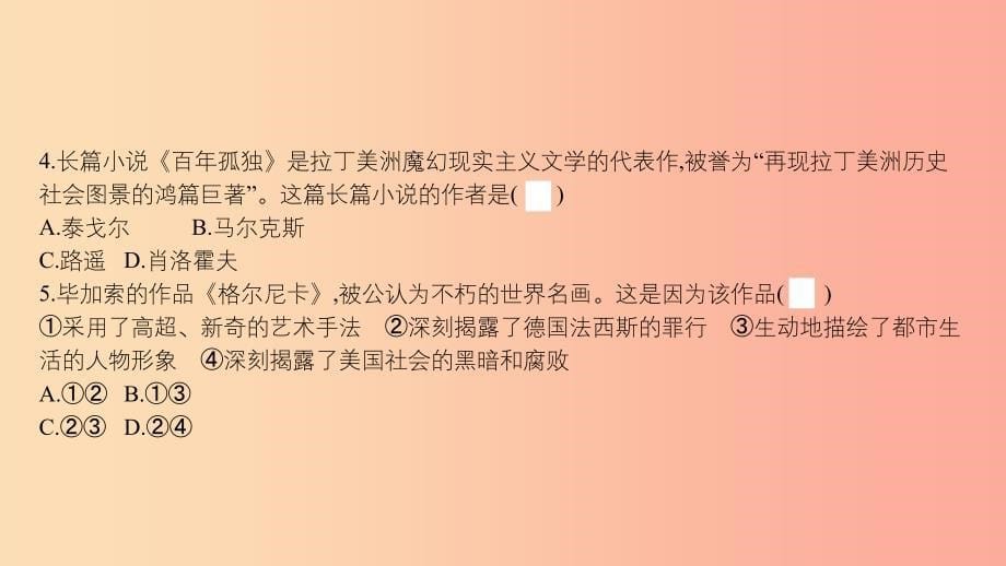 九年级历史下册 第五单元“冷战”后的世界 专题五 现代科技、文化与经济全球化课件 北师大版.ppt_第5页