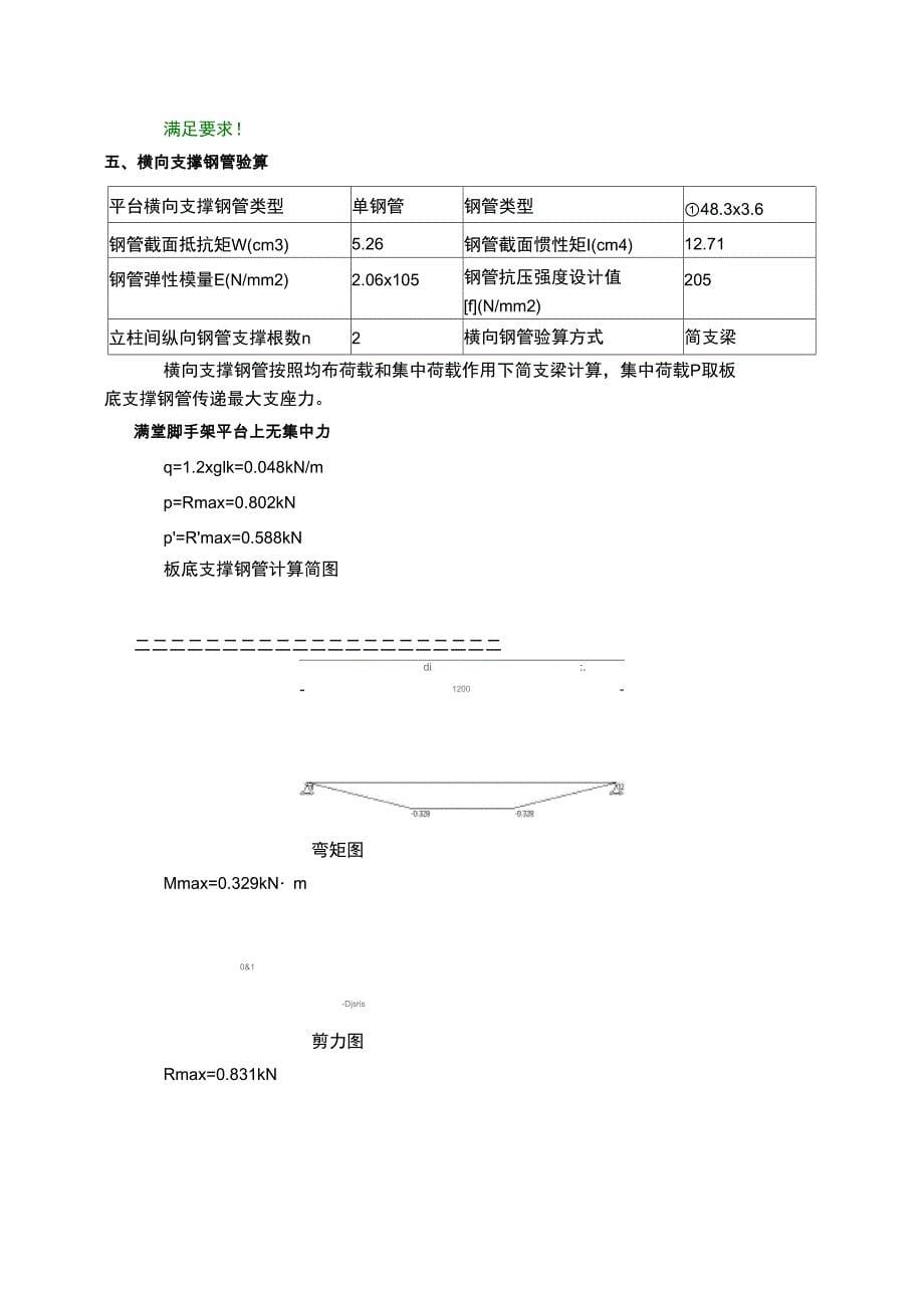 满堂脚手架计算书_第5页