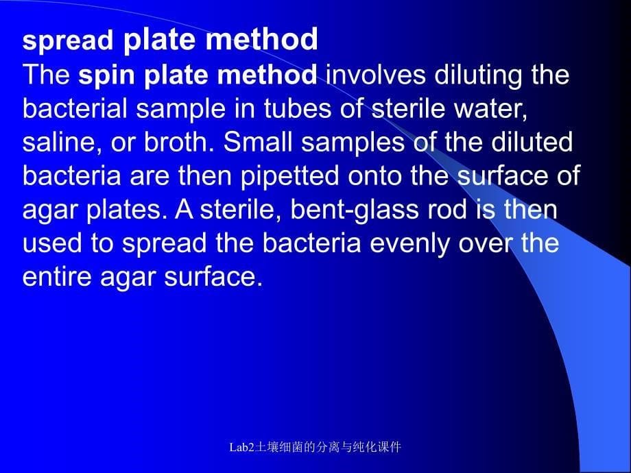 Lab2土壤细菌的分离与纯化课件_第5页