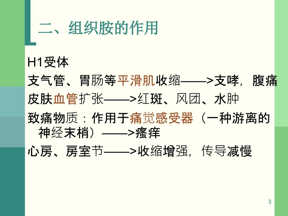 抗组胺药的应用PPT课件_第3页