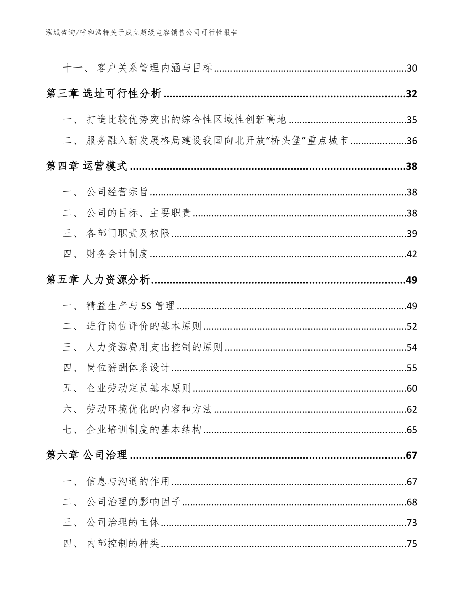 呼和浩特关于成立超级电容销售公司可行性报告【范文】_第2页