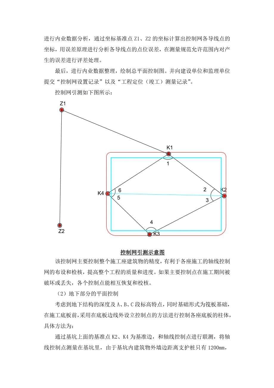 某超高层公寓测量施工方案_第5页