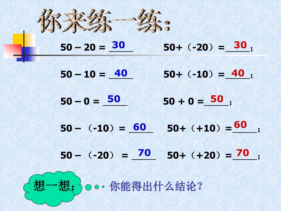 七年级数学有理数的减法1_第4页