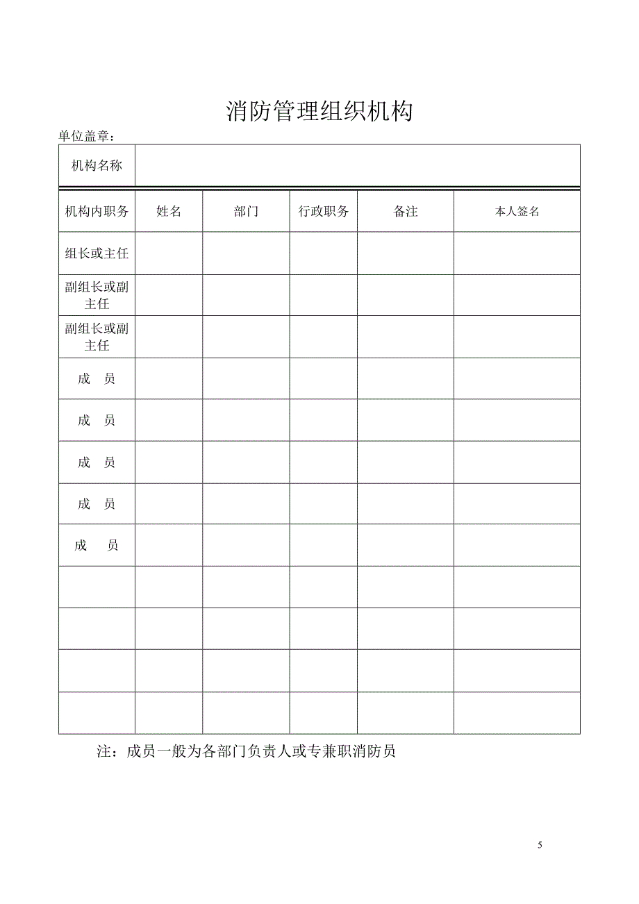 单位消防档案_第5页