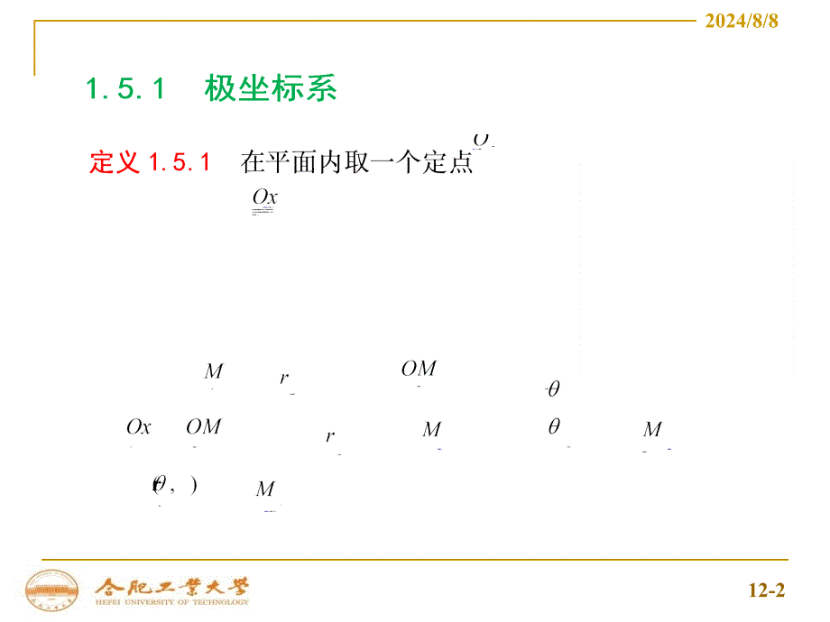 高等数学（上）课件：1-5极坐标简介_第2页