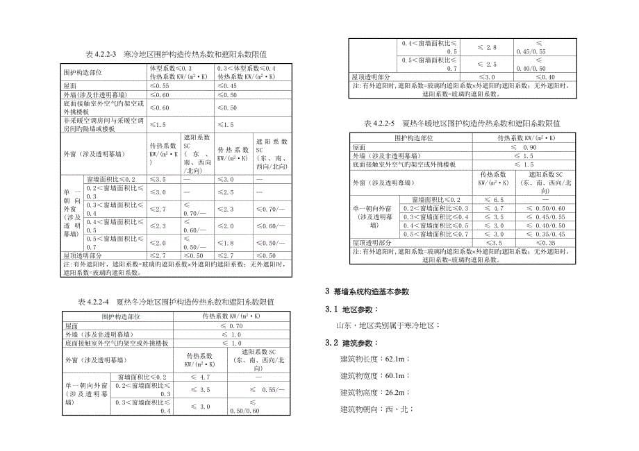 玻璃幕墙节能计算书_第5页