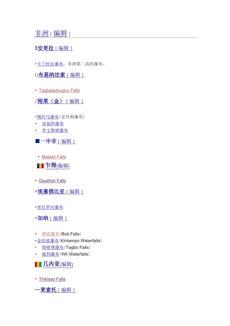 世界各国瀑布_第1页