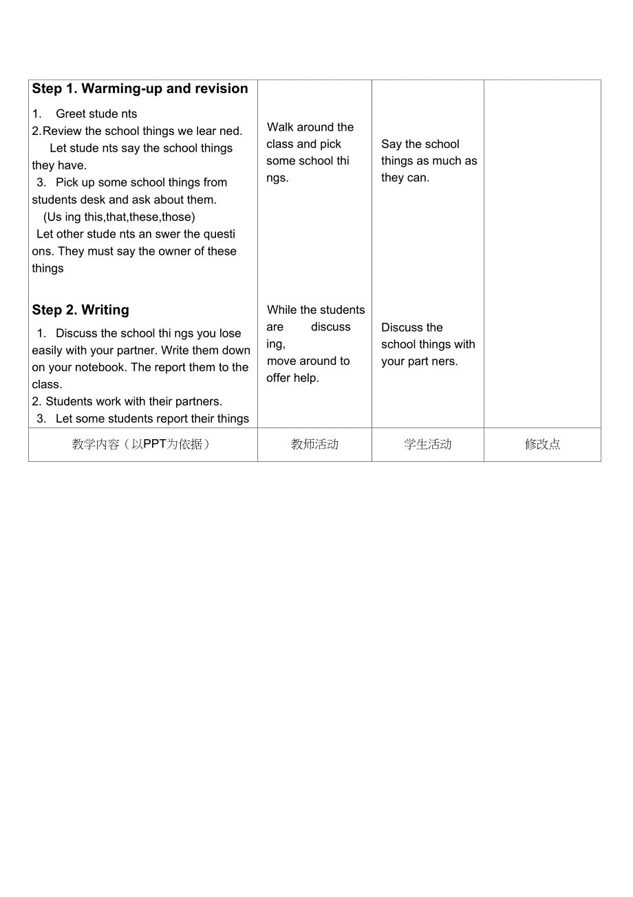 Unit3IsthisyourpencilSectionB2a2c教学设计_第2页