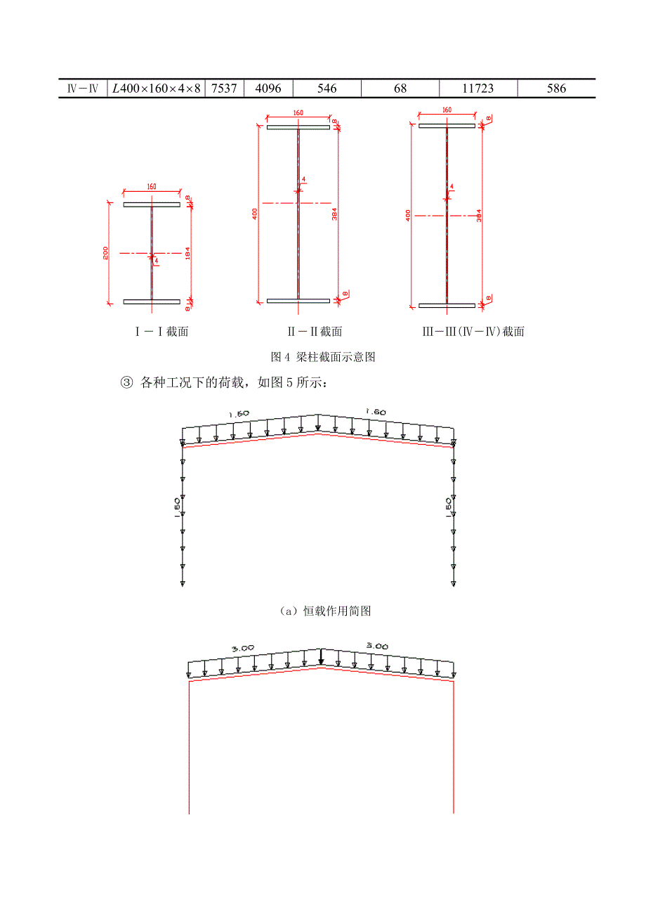 单跨双坡门式刚架设计—土木工程钢结构课程设计_第4页