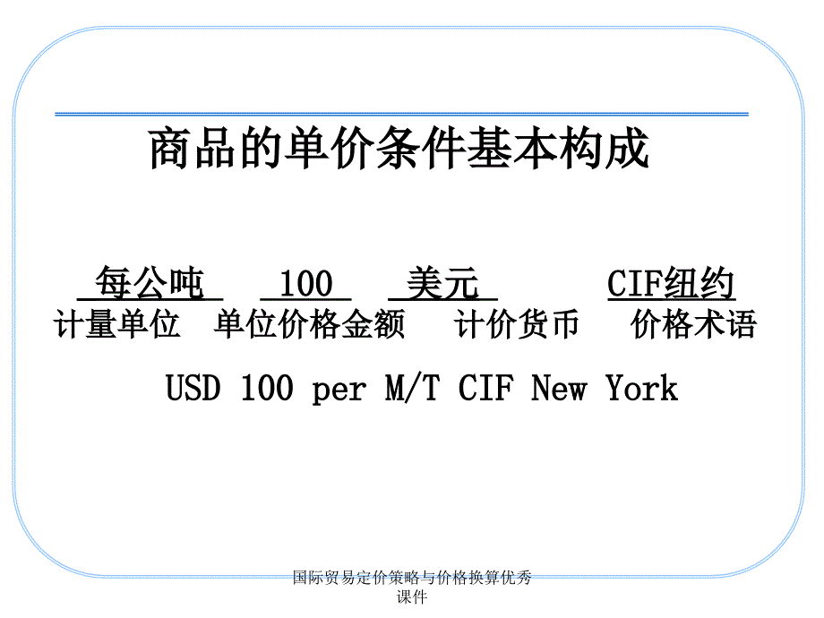 国际贸易定价策略与价格换算优秀课件_第4页