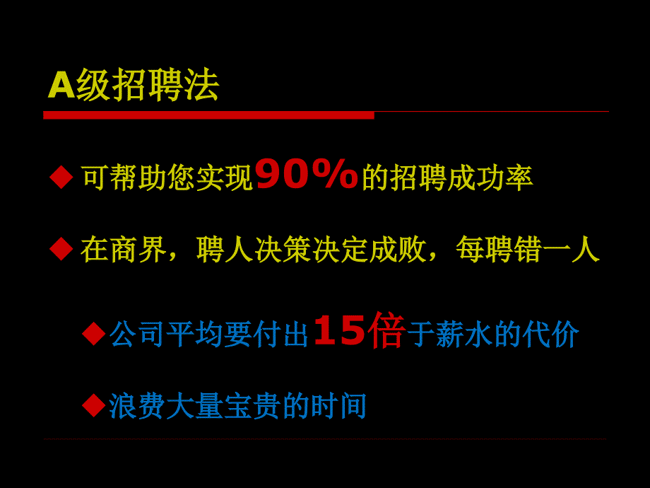 A级招聘法专题讲座教学PPT_第4页