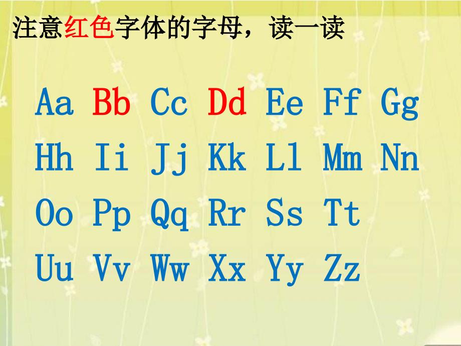 26个字母复习课件.ppt_第3页