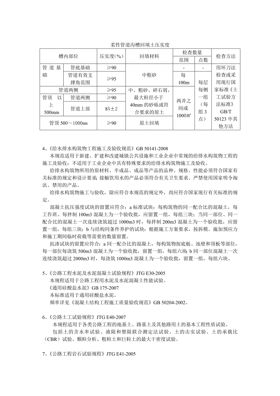 市政工程试验检测频率执行标准汇总_第4页