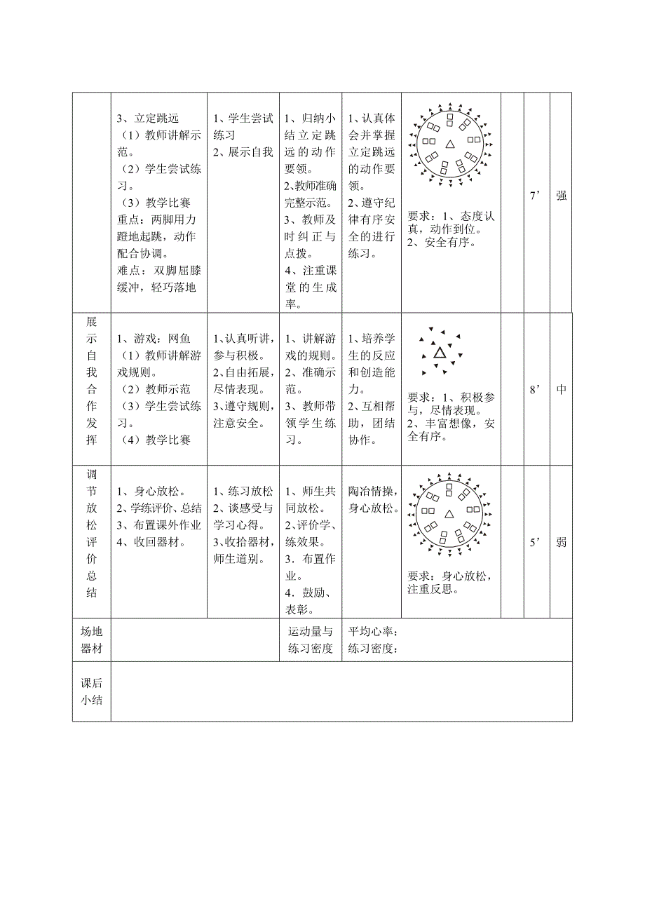 三年级立定跳远教案（水平二）_第4页