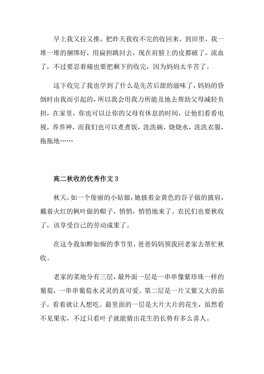 高二收的优秀作文_第4页