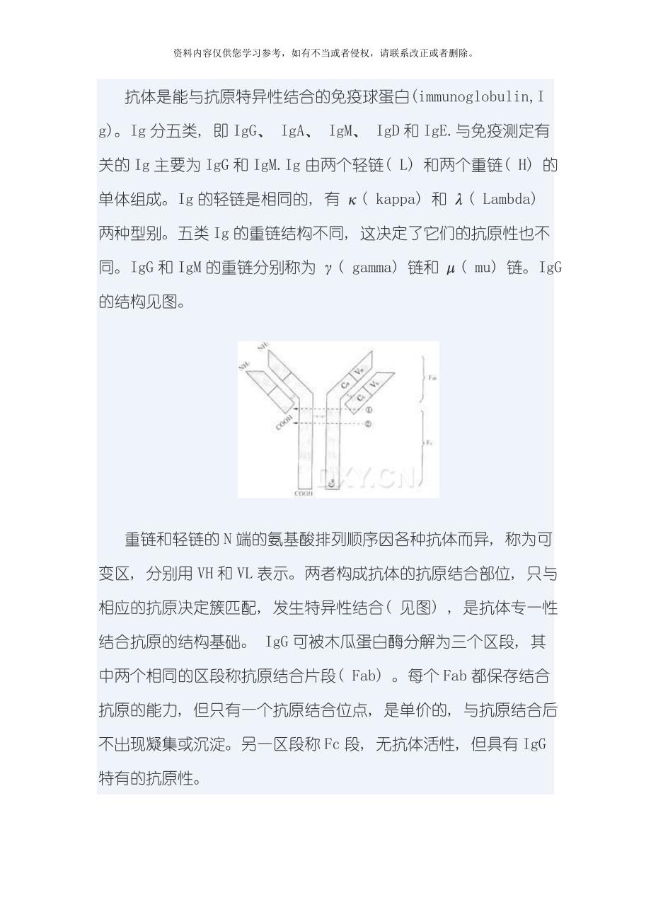 ELISA技术中的抗原与抗体的反应模板_第2页