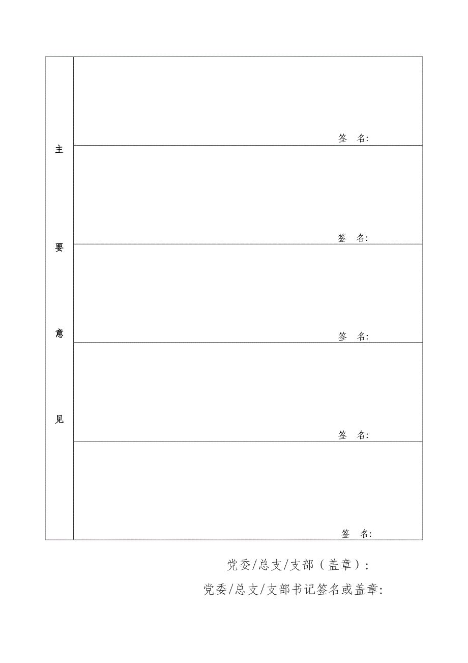 确定为党员发展对象前征求党内外群众座谈会记录表.doc_第2页