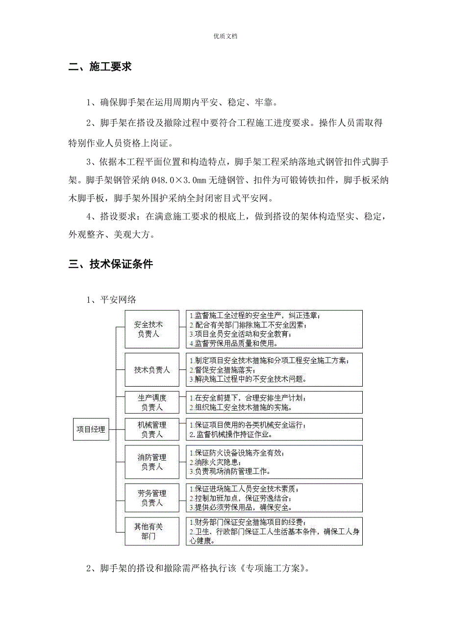 落地式双排脚手架施工方案(完)_第4页