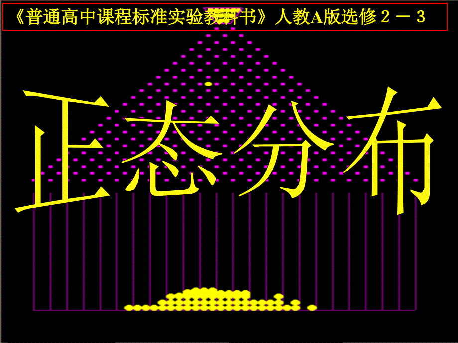 正态分布比赛课件_第1页