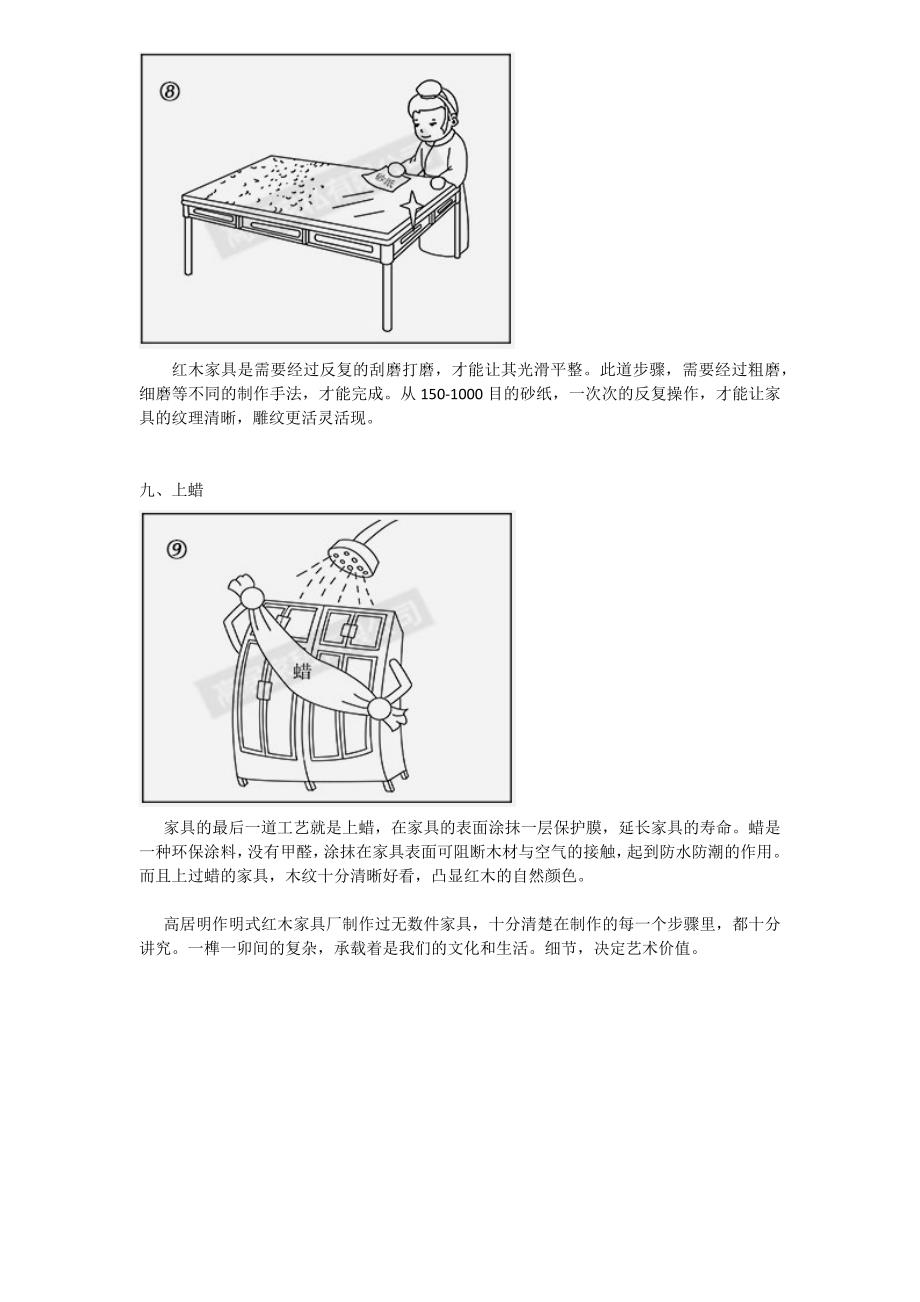 红木家具-高居明作明式红木家具制作流程_第4页