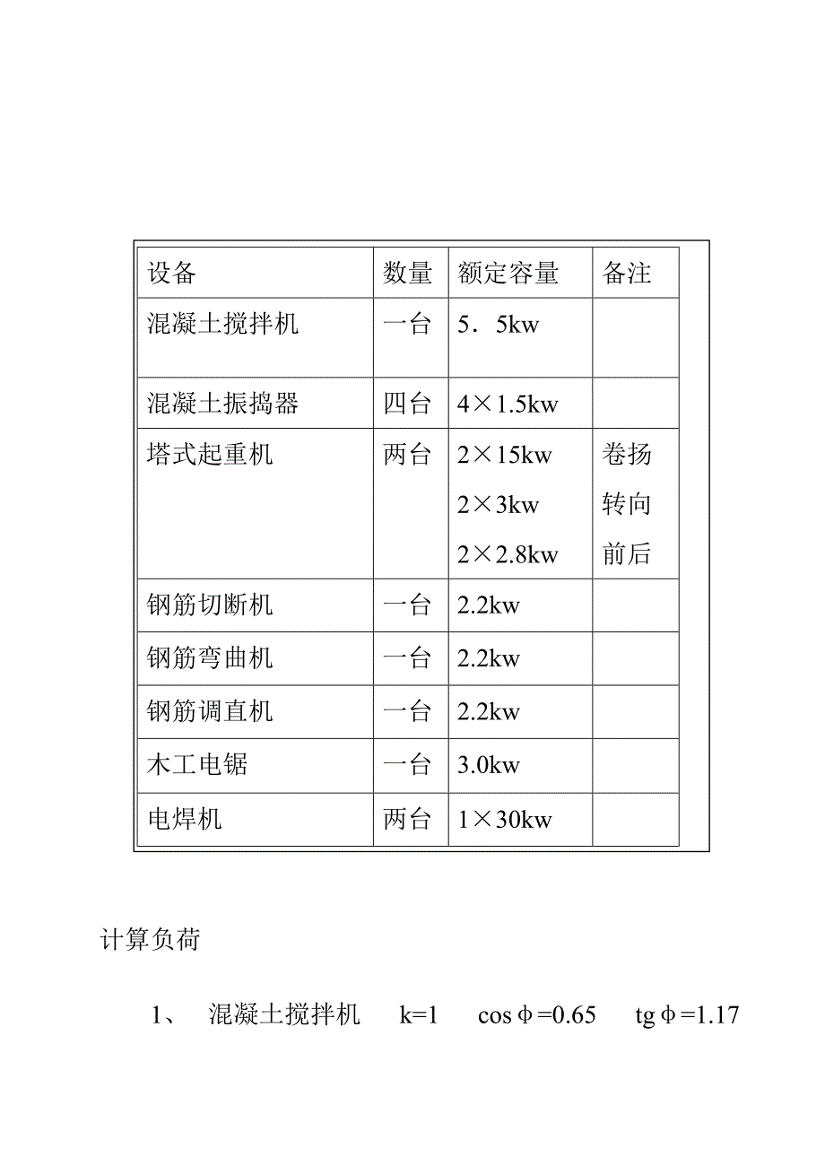 商业大厦世纪广场工程临时用电施工组织设计_第3页