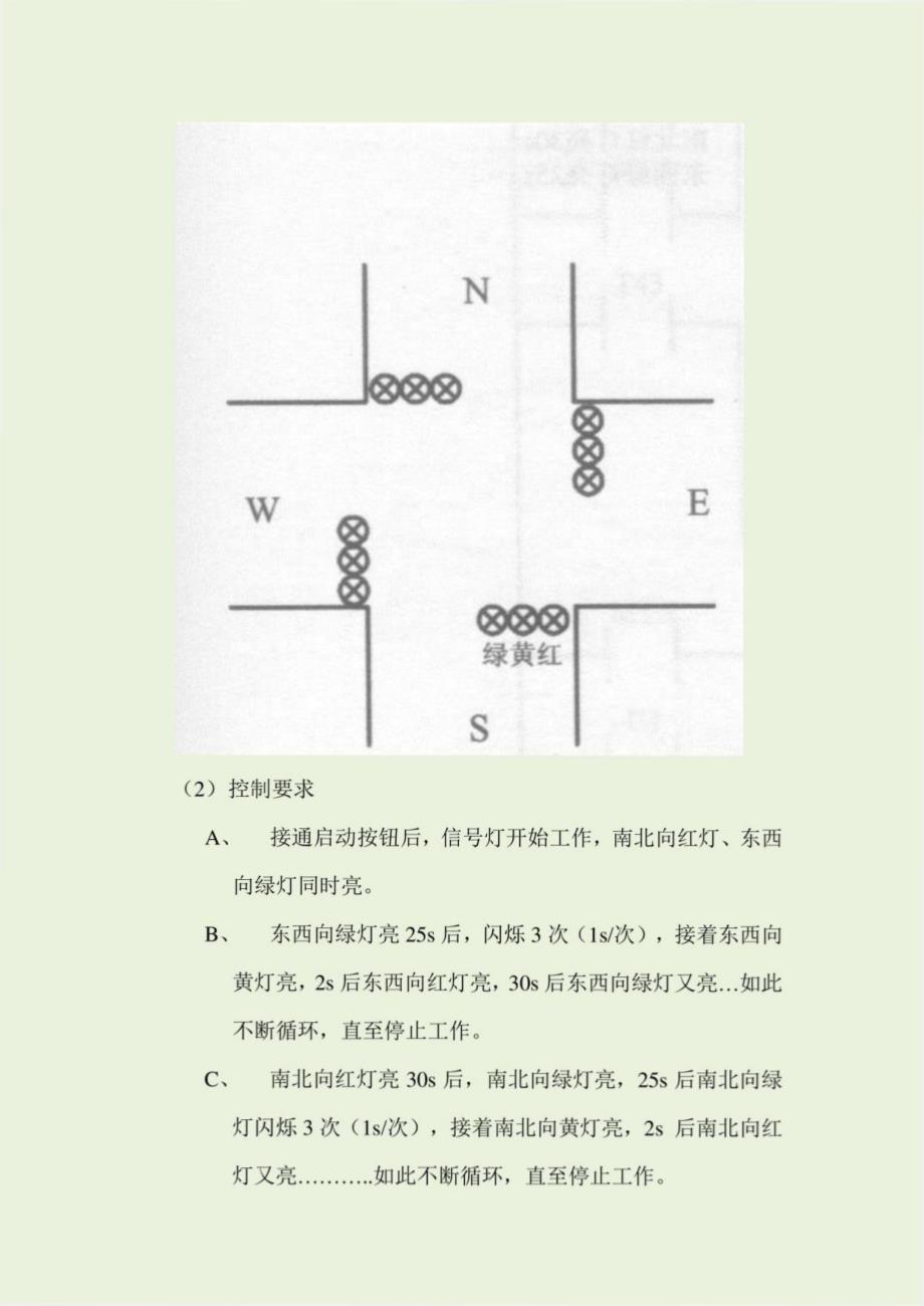 PLC编程设计实训课题练习_第3页