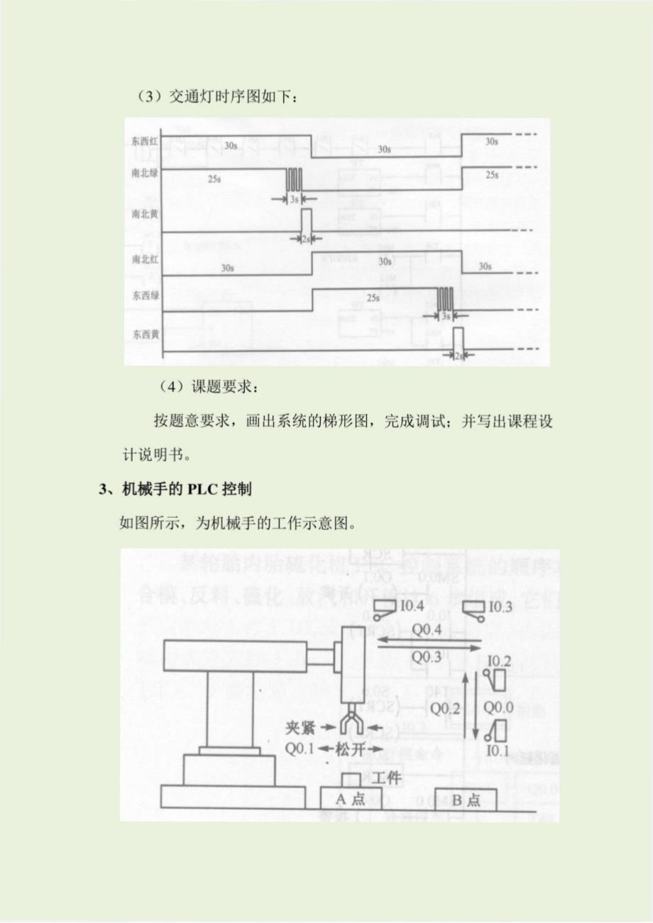 PLC编程设计实训课题练习_第4页