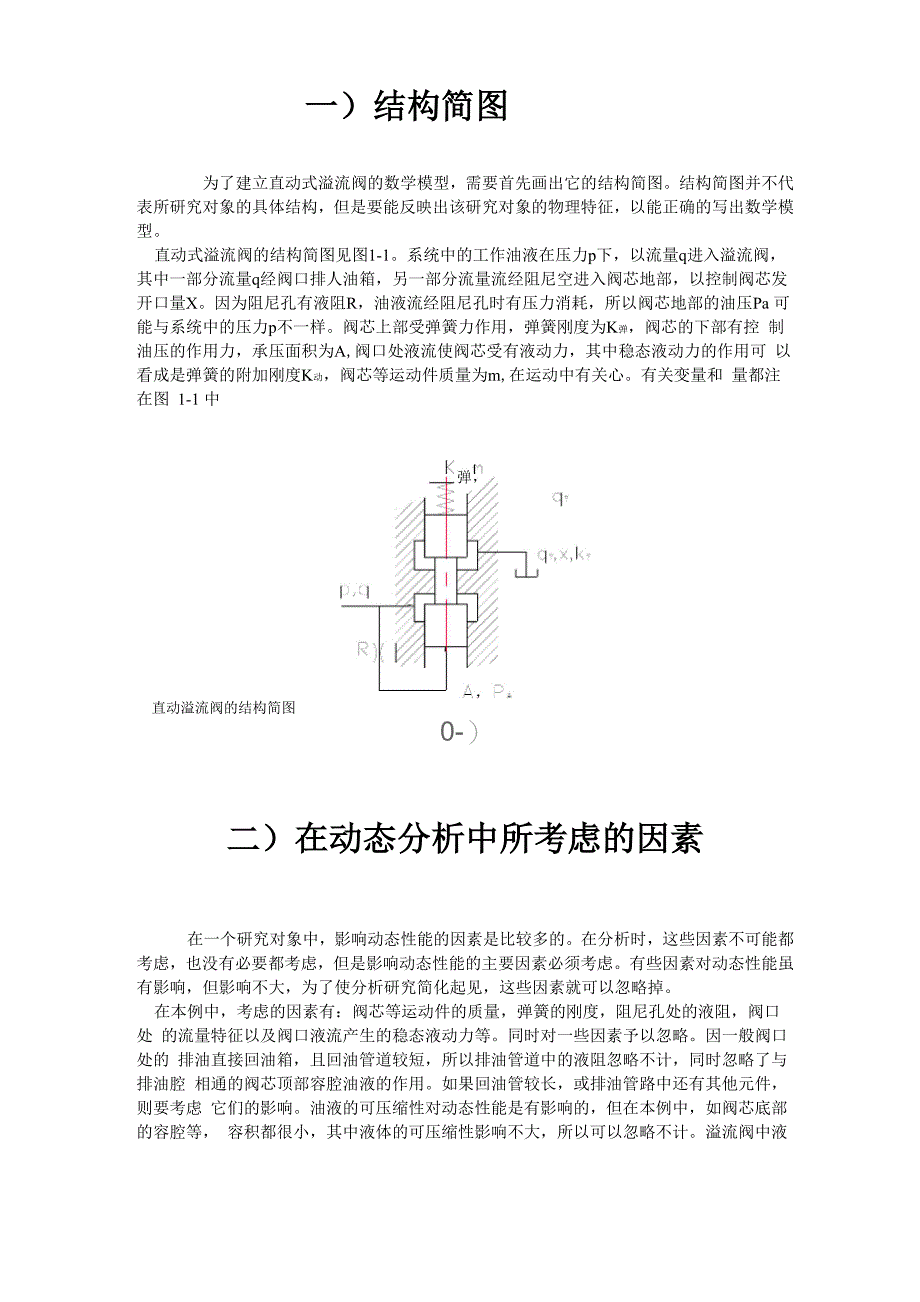 直动溢流阀的动态特性_第1页