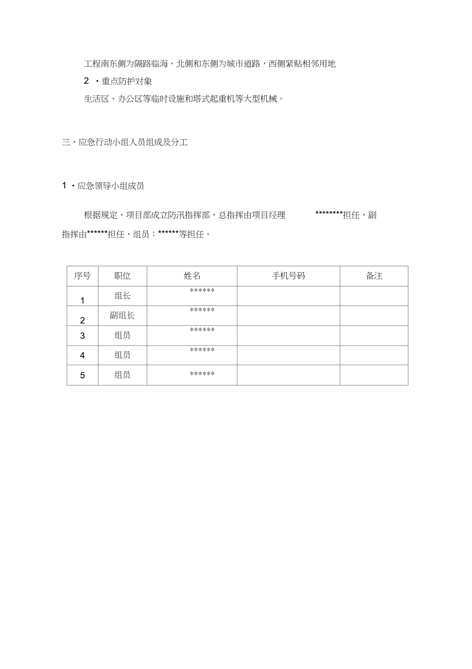 施工现场防台风暴雨应急预案_第4页