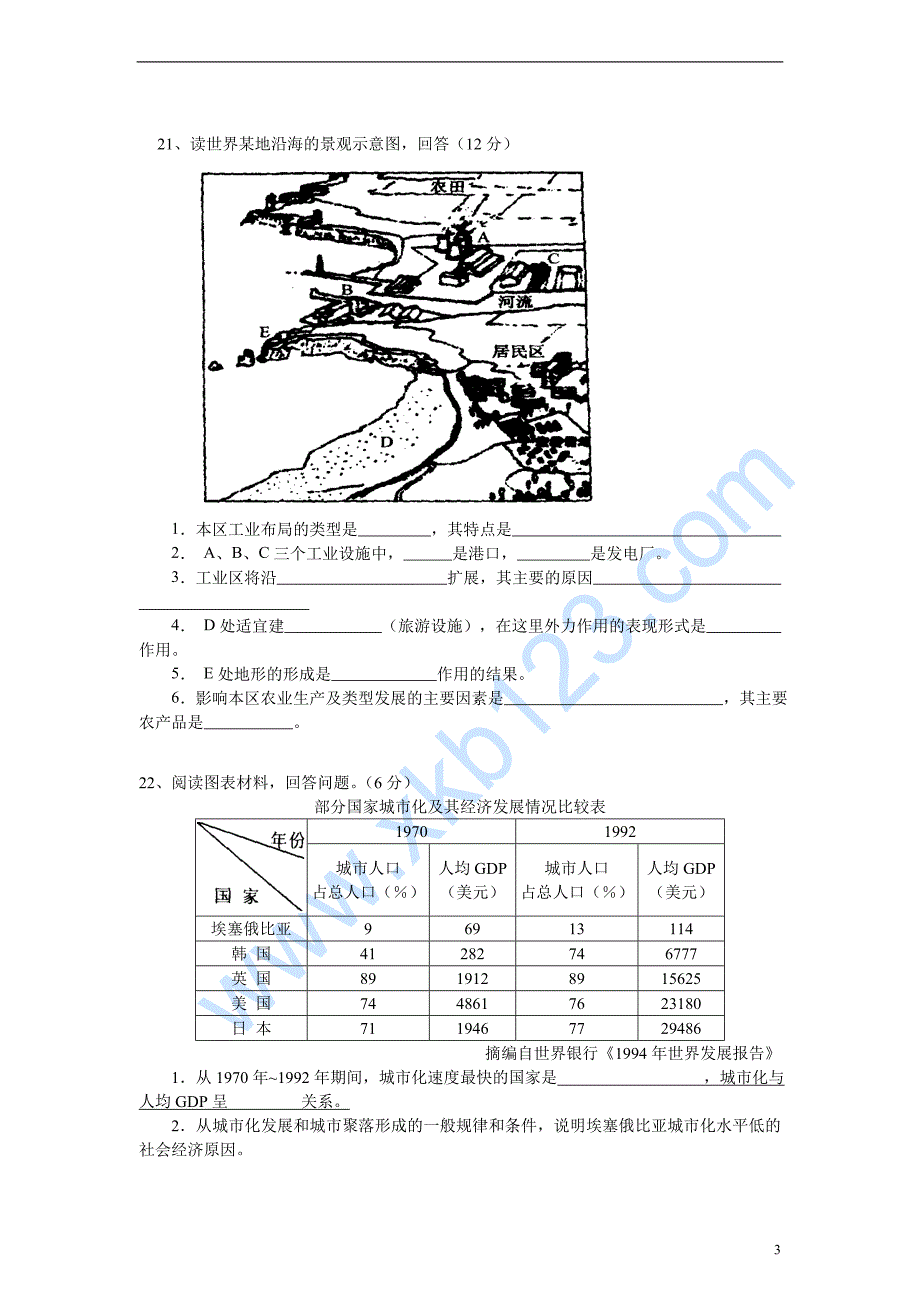 城市规划学分考试试卷.doc_第3页