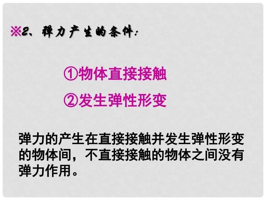 江西省新余九中高一物理《3.2弹力》课件_第5页