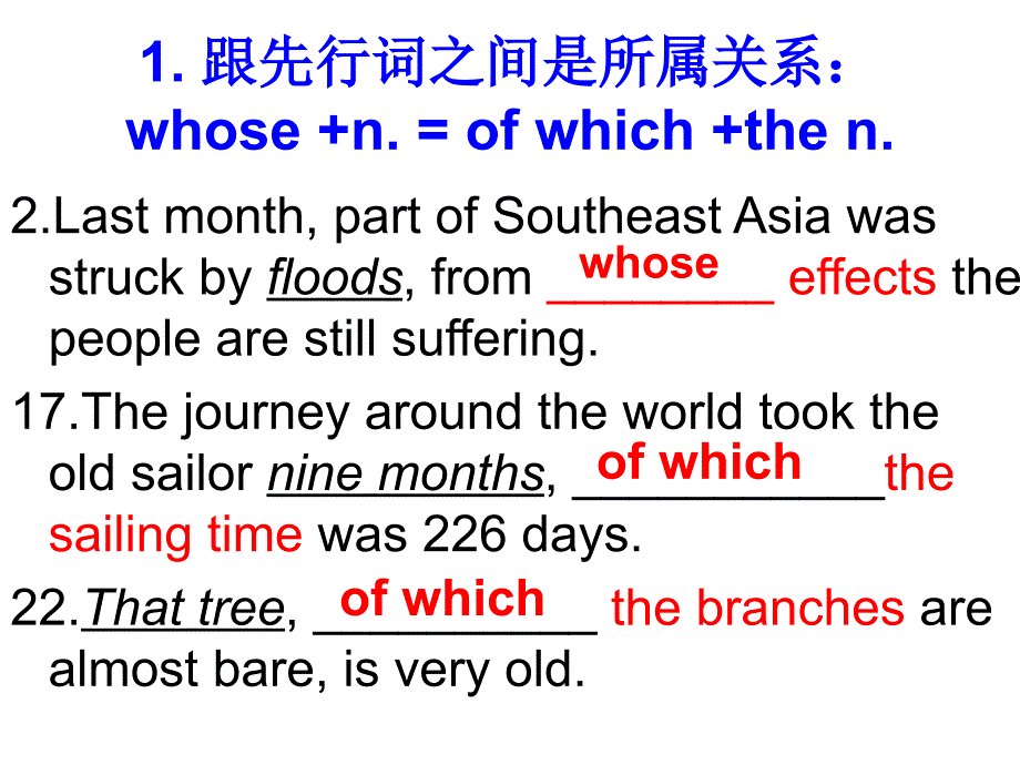 高中英语m4教学资料-定语从句和名词性_第2页