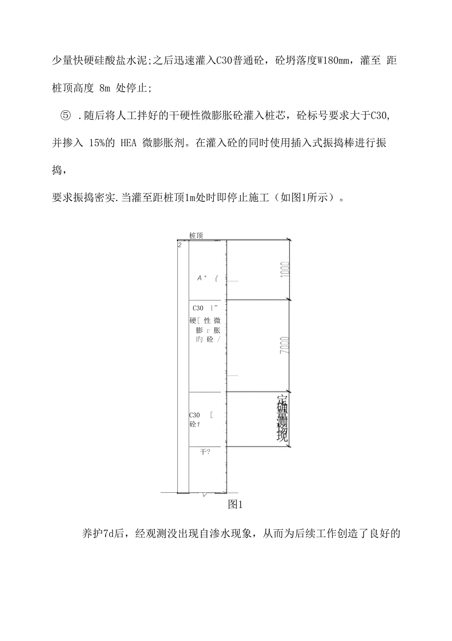 预应力管桩桩芯冒水处理方法_第3页