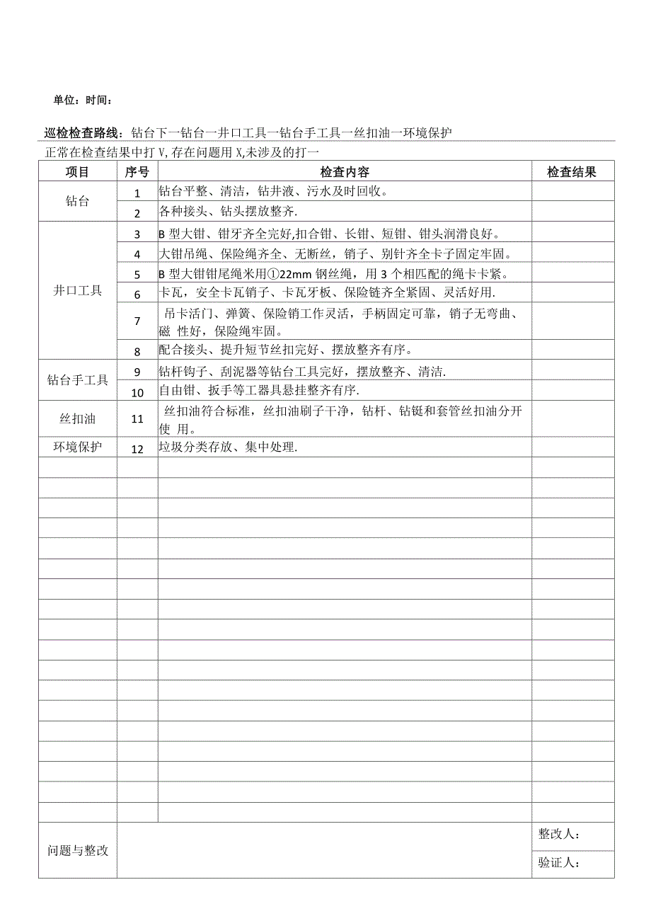 钻机岗位巡回检查表_第3页