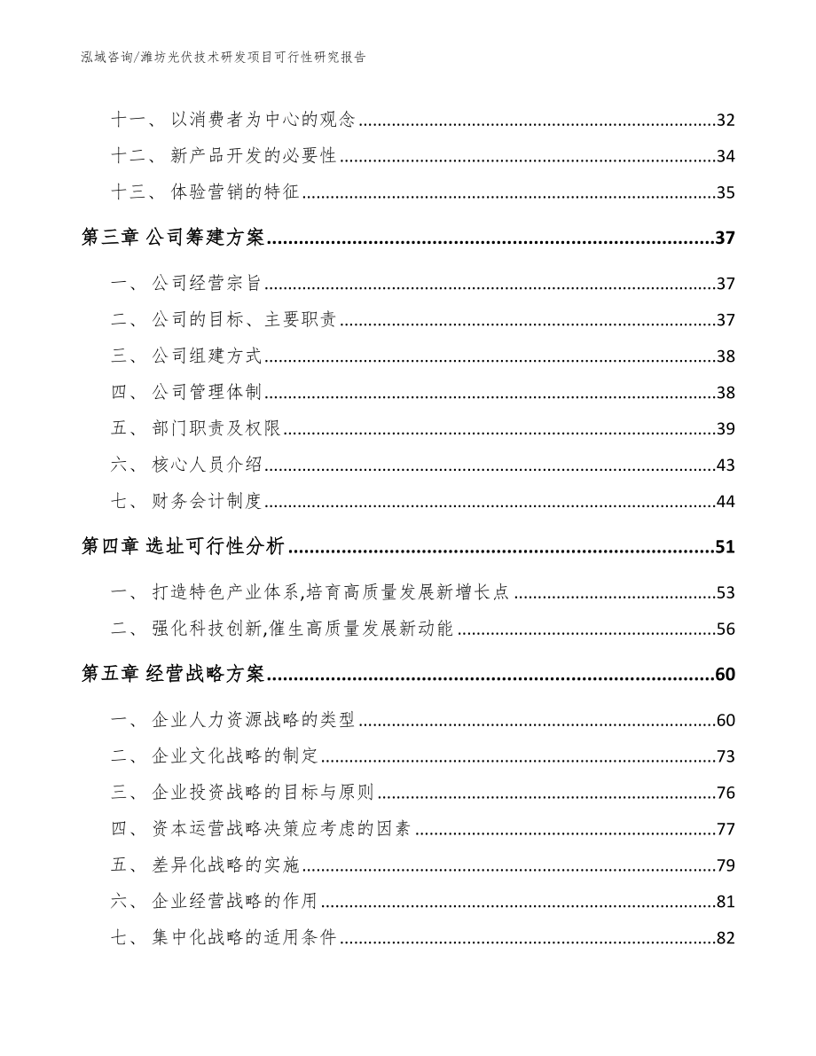 潍坊光伏技术研发项目可行性研究报告_范文模板_第2页