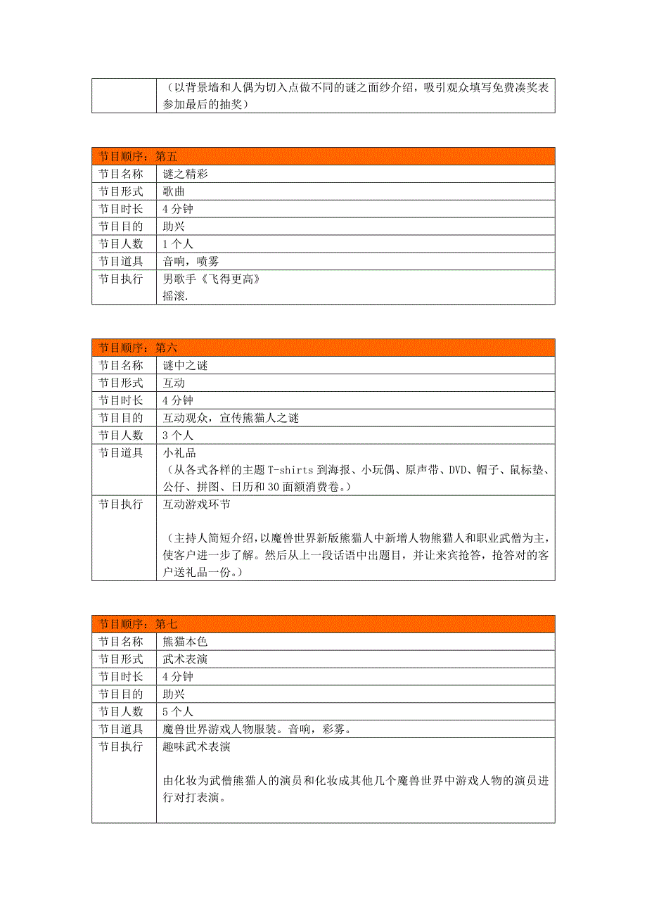 《魔兽世界熊猫人》路演活动策划详细.doc_第4页