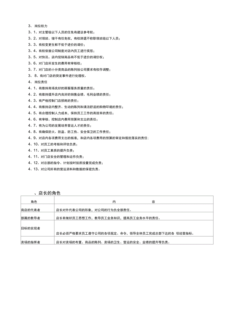 店长值班店长岗位职责与工作流程_第2页