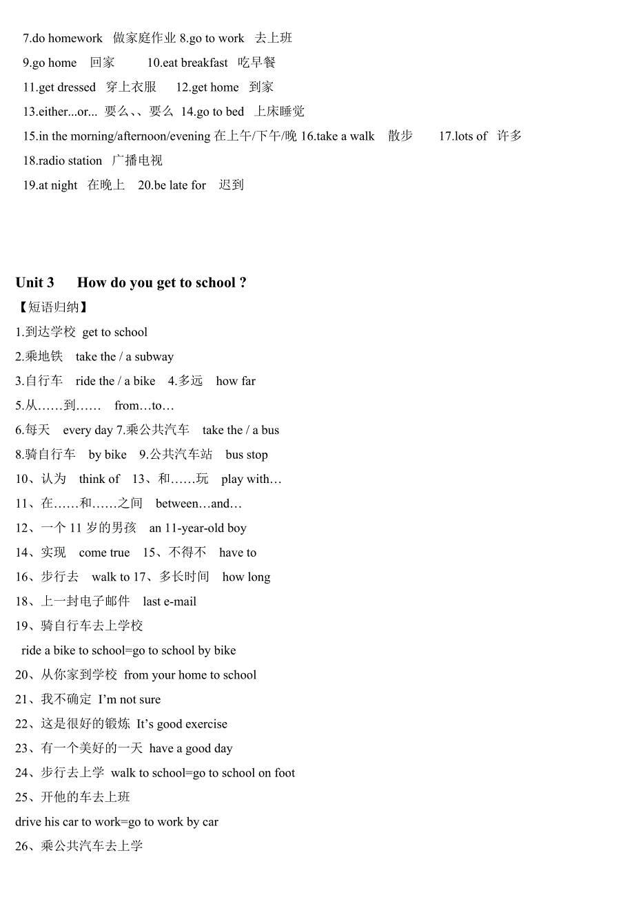 2013年人教版七年级英语下册1-12单元重点短语词组、句型.doc_第2页