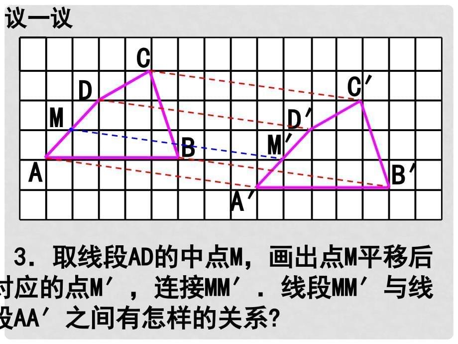 湖南省郴州市嘉禾县第三中学七年级数学下册 3.4 图形的平移课件2 湘教版_第5页