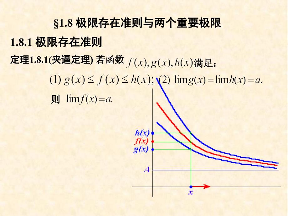 极限存在准则与两个重要极限IV_第1页