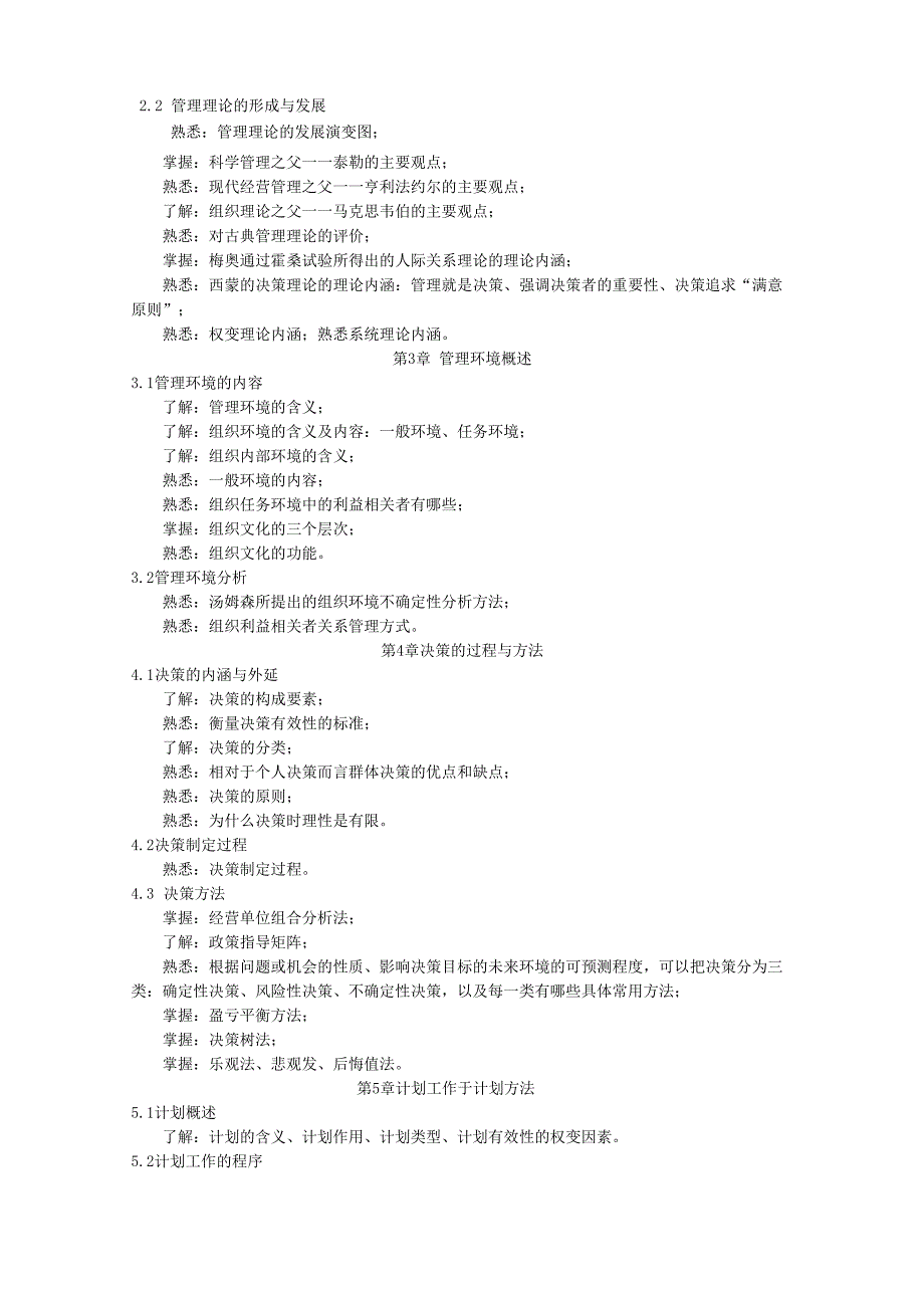 上海建桥学院专升本《管理学原理》考试大纲_第3页
