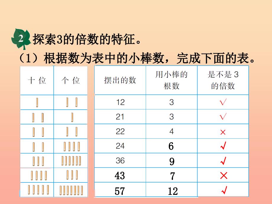 四年级数学上册 第5单元 倍数和因数（3的倍数的特征）教学课件 冀教版.ppt_第4页