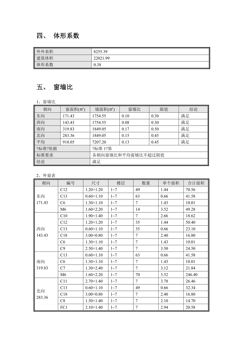 建筑建筑节能计算报告书居建_第4页